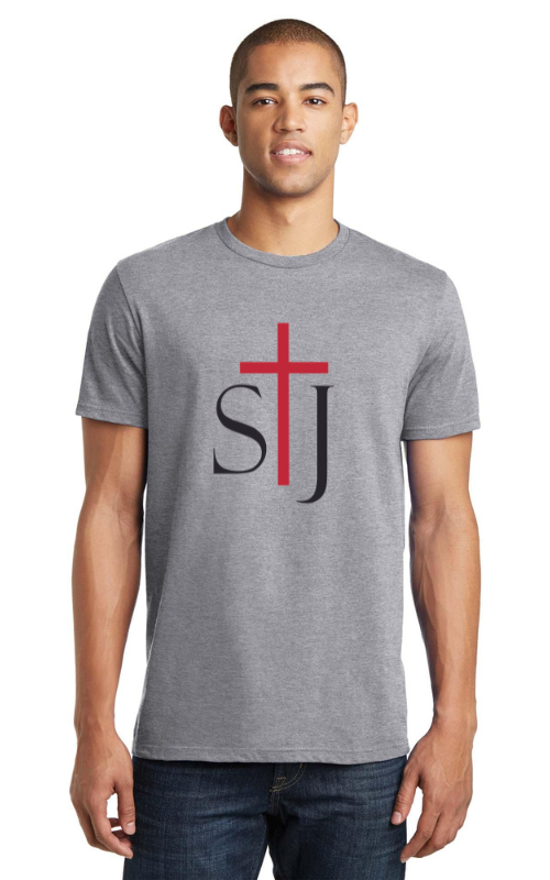 Adult Short Sleeve T-Shirt with STJ Logo DT5000