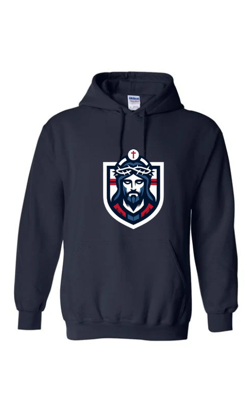 Mens Heavy Blend™ Hooded Sweatshirt with Vinyl Logo- 18500