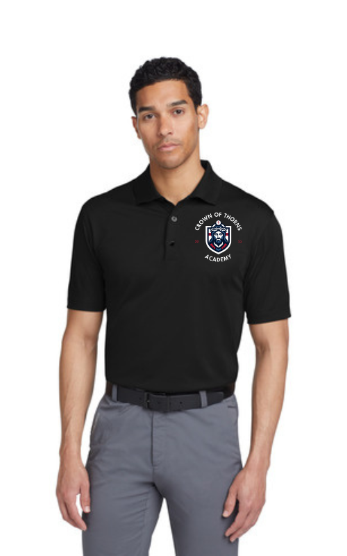 Mens Tech Basic Dri-FIT Short Sleeve Polo with Embroidered Logo - 203690