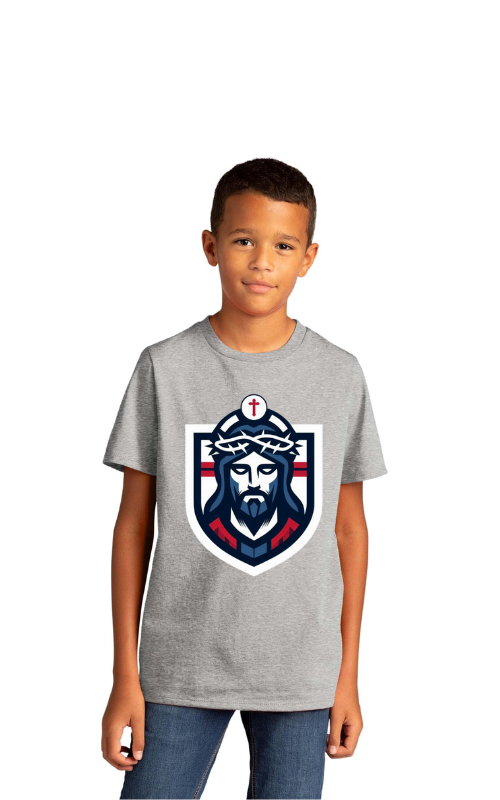 Youth Re-Tee ® Short Sleeve Tee with Vinyl Logo - DT8000Y