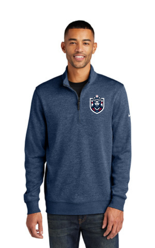 Mens Dri-FIT Corporate 1/2-Zip Pullover Jacket with Embroidered Logo NKFD9892