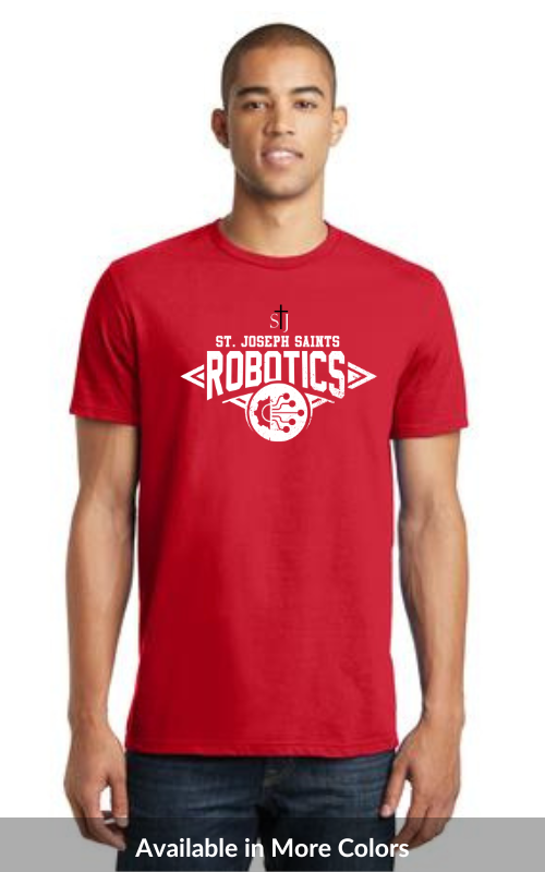 Adult Short Sleeve T-Shirt with Academic Team Logo DT5000