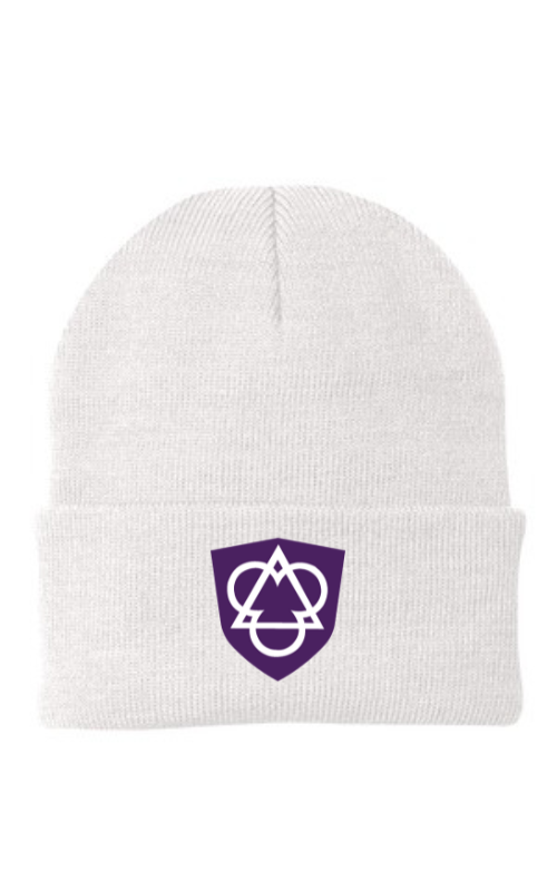 Knit Winter Cap with Embroidered HTS Logo CP90