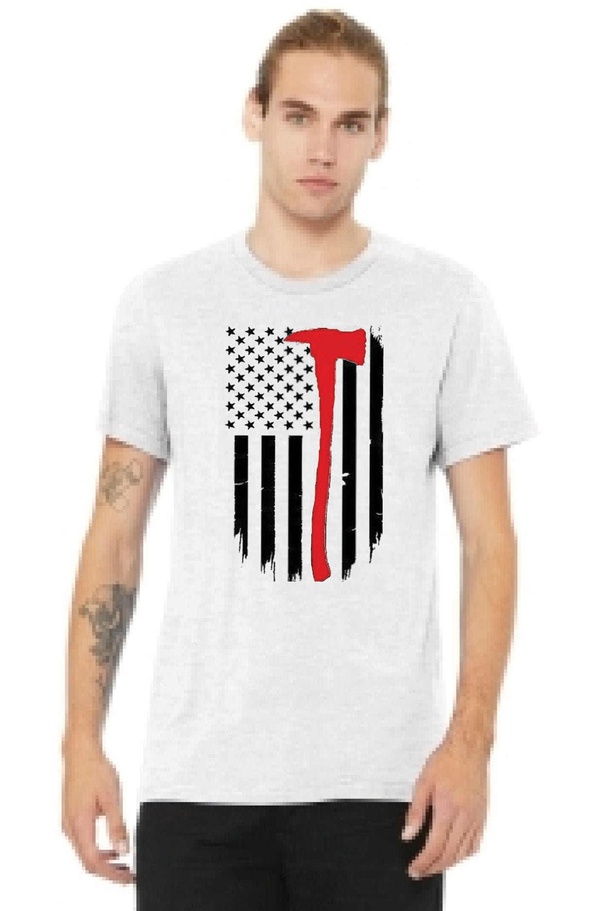 Halligan Full Front Flag T-Shirt