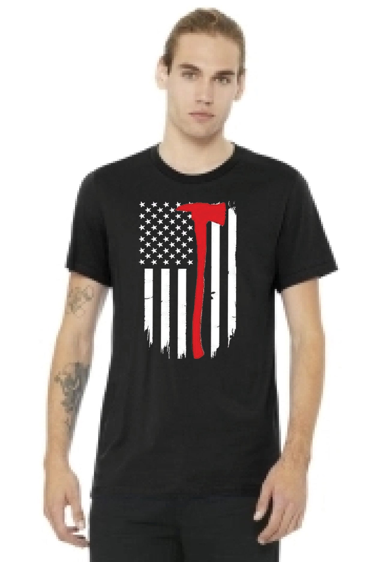 Halligan Full Front Flag T-Shirt