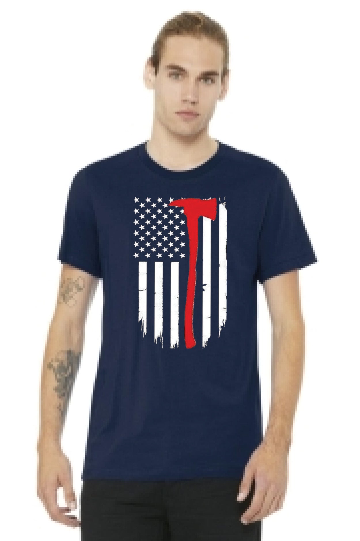 Halligan Full Front Flag T-Shirt