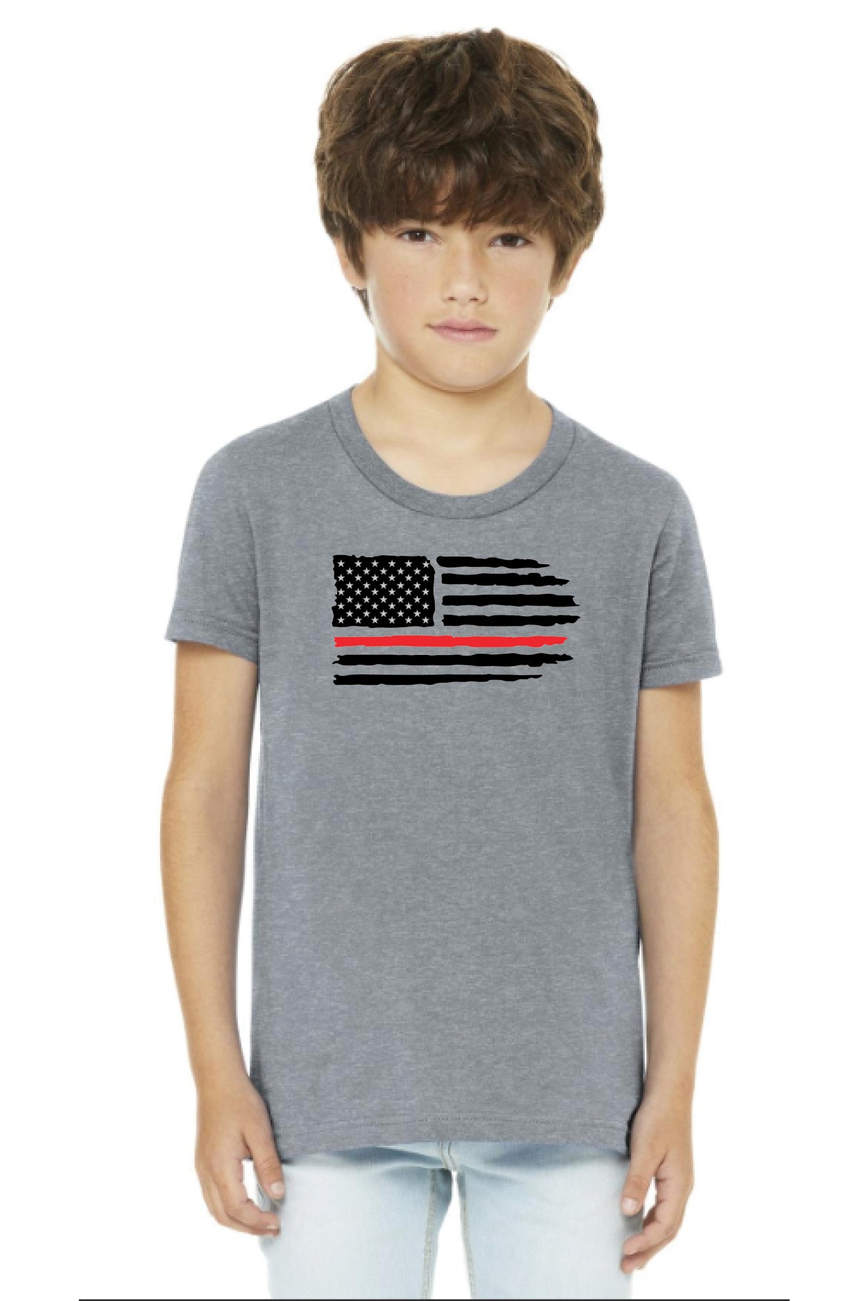 Youth Redline Full Front Short Sleeve Tee