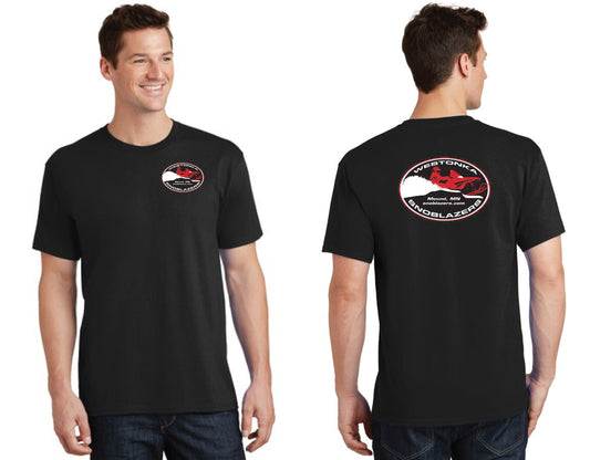 Core Cotton Tee with front and back logo