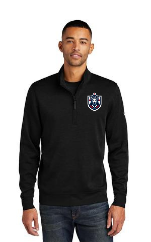 Mens Dri-FIT Corporate 1/2-Zip Pullover Jacket with Embroidered Logo NKFD9892