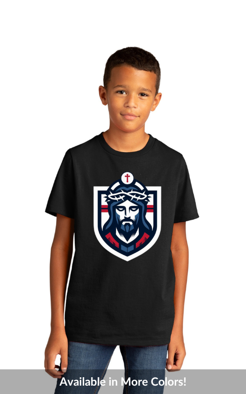 Youth Re-Tee ® Short Sleeve Tee with Vinyl Logo - DT8000Y