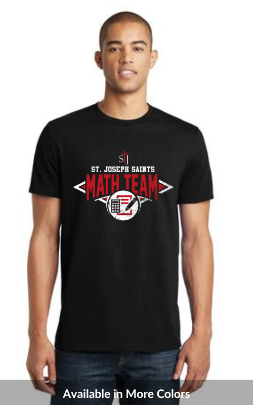 Adult Short Sleeve T-Shirt with Academic Team Logo DT5000