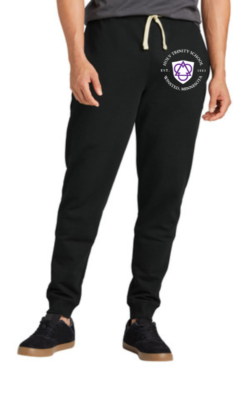 Mens Re-Fleece™ Sustainable Fabric Jogger with Vinyl HTS Logo DT8107