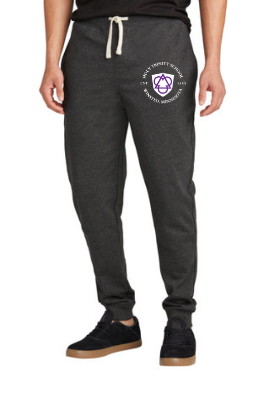 Mens Re-Fleece™ Sustainable Fabric Jogger with Vinyl HTS Logo DT8107