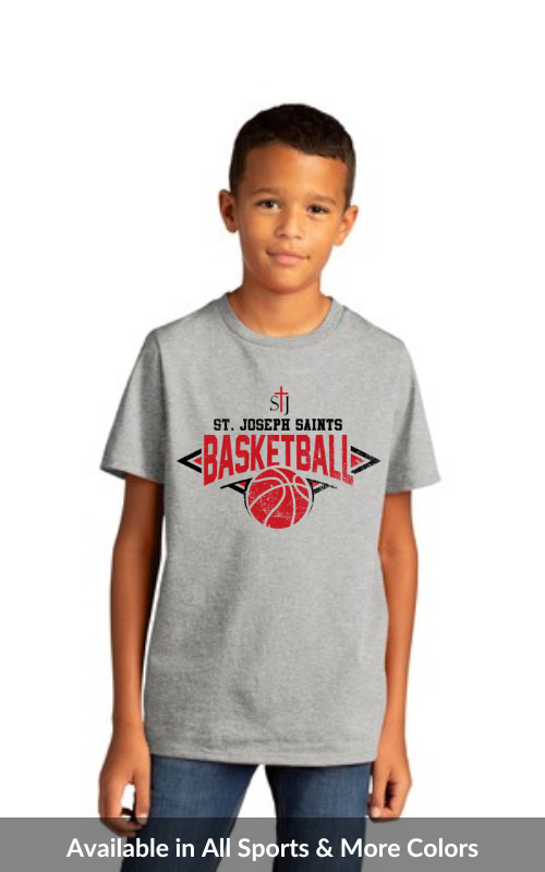 Youth Short Sleeve Tee with Sports Team Logos DT8000Y