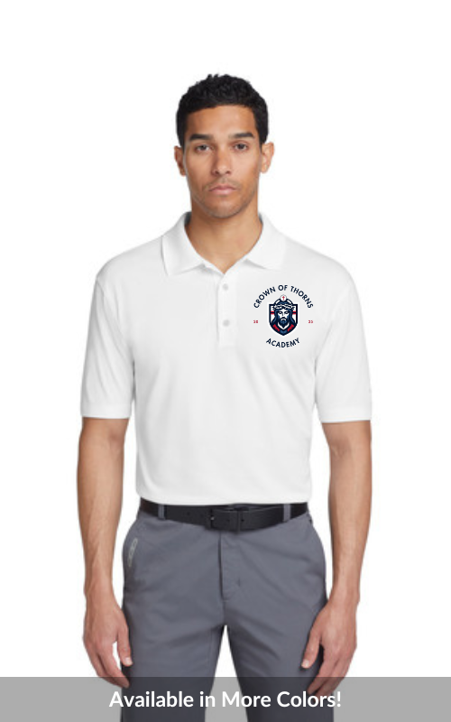 Mens Tech Basic Dri-FIT Short Sleeve Polo with Embroidered Logo - 203690
