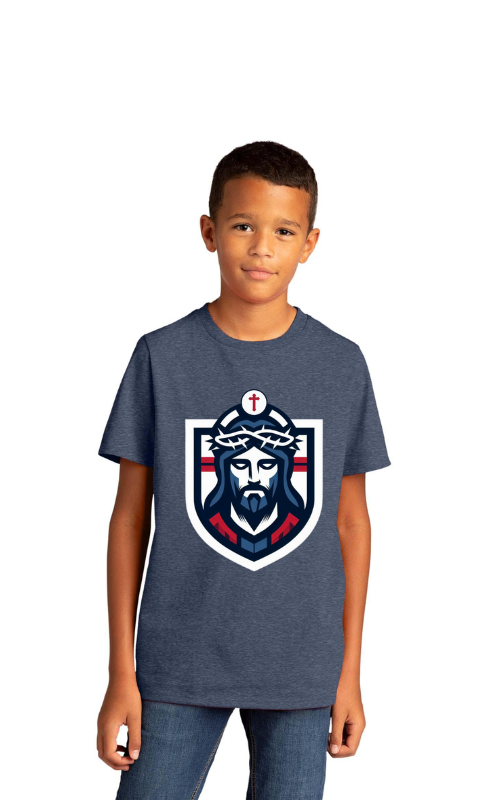 Youth Re-Tee ® Short Sleeve Tee with Vinyl Logo - DT8000Y