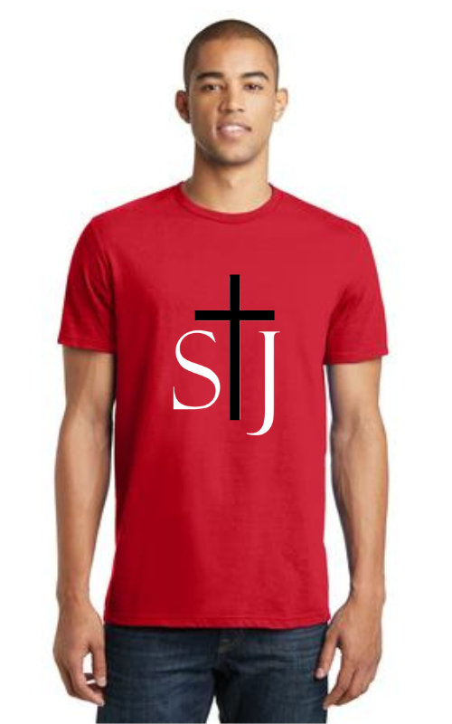 Adult Short Sleeve T-Shirt with STJ Logo DT5000