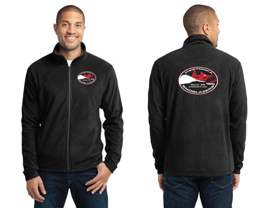 Microfleece Jacket with front and back logo