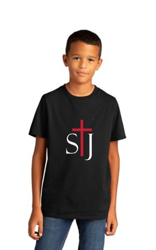 Youth Re-Tee ® Short Sleeve Tee with STJ Logo DT8000Y