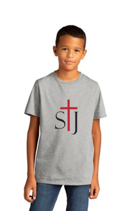 Youth Re-Tee ® Short Sleeve Tee with STJ Logo DT8000Y