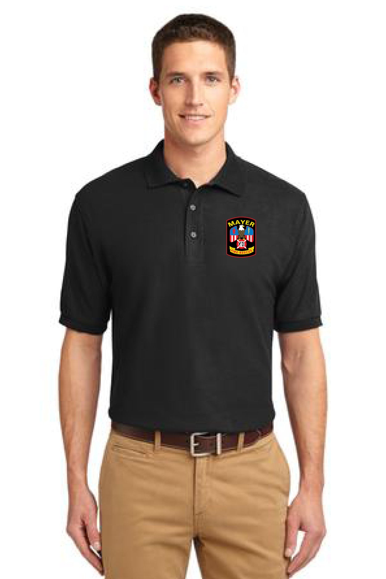 Embroidered Polo Shirt