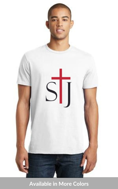 Adult Short Sleeve T-Shirt with STJ Logo DT5000
